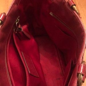 Purse. Wine color. Good condition